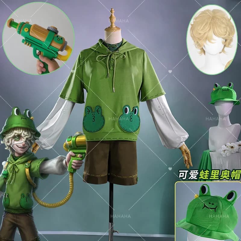 Game Identity V Fire Investigator cosplay Costume Fire Investigator Leonard Outift LEONARD's present For Hallowmas Party Adult