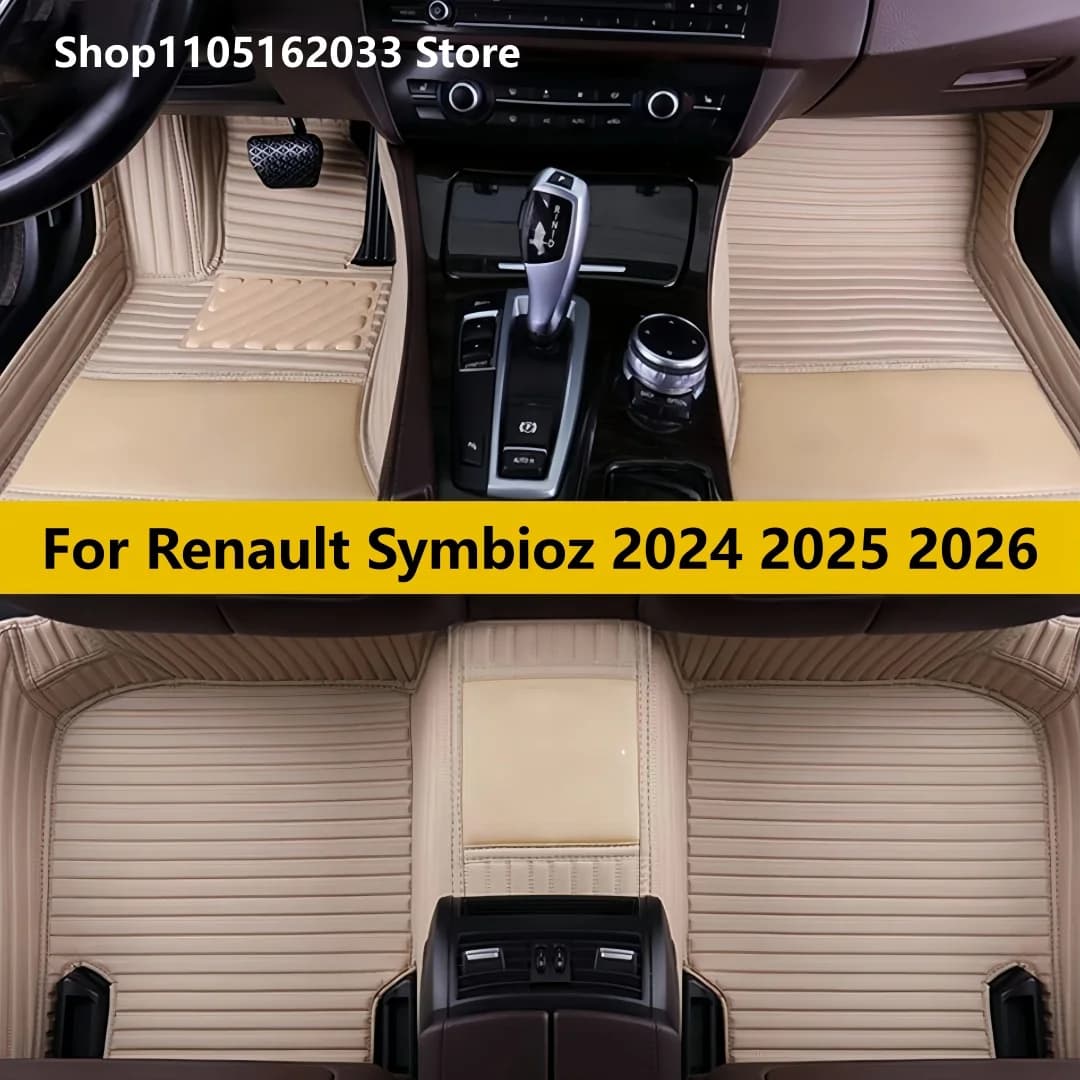Tappetini per auto per Renault Symbioz 2024 2025 2026 Set completo di tappetini impermeabili per accessori auto
