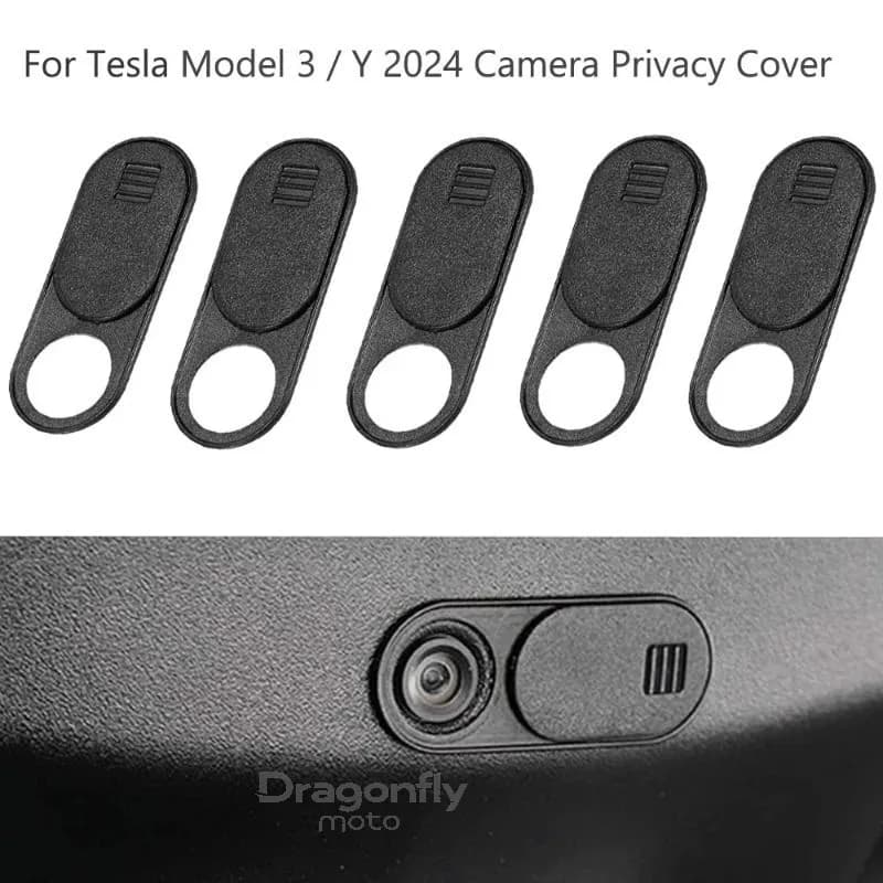 Protective camera cover for car privacy for Tesla Model 3 Y Accessories Highland Webcam Slide switch Internal Trim Adhesive Lock