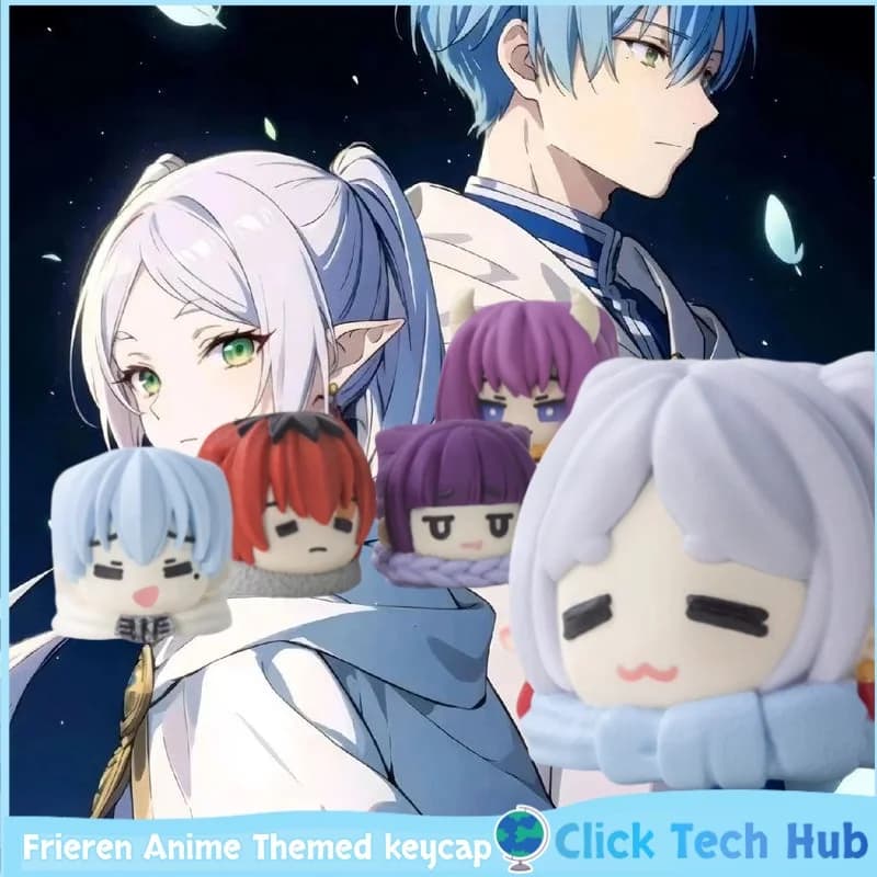 Frieren Beyond Journey'S End Anime Theme keycap ESC Tastiera meccanica Keycaps Cherry R4 Resina Frieren Himmel Gioco Key cap