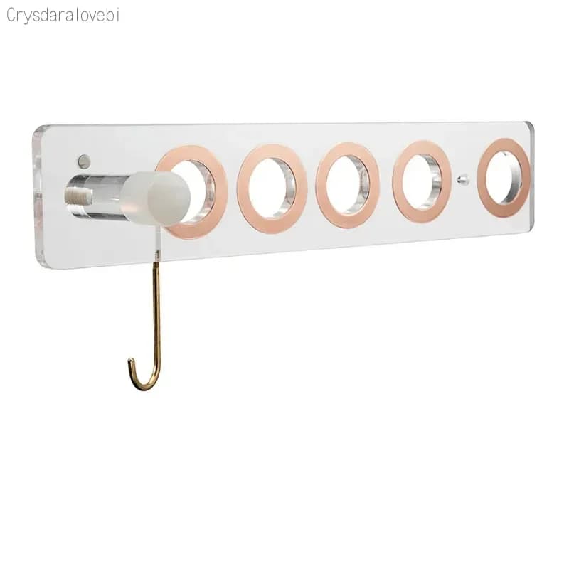 Porta asciugacapelli magnetico da appendere alla parete del bagno, ugelli, staffa di stoccaggio, porta asciugacapelli multifunzionale per asciugacapelli Dyson