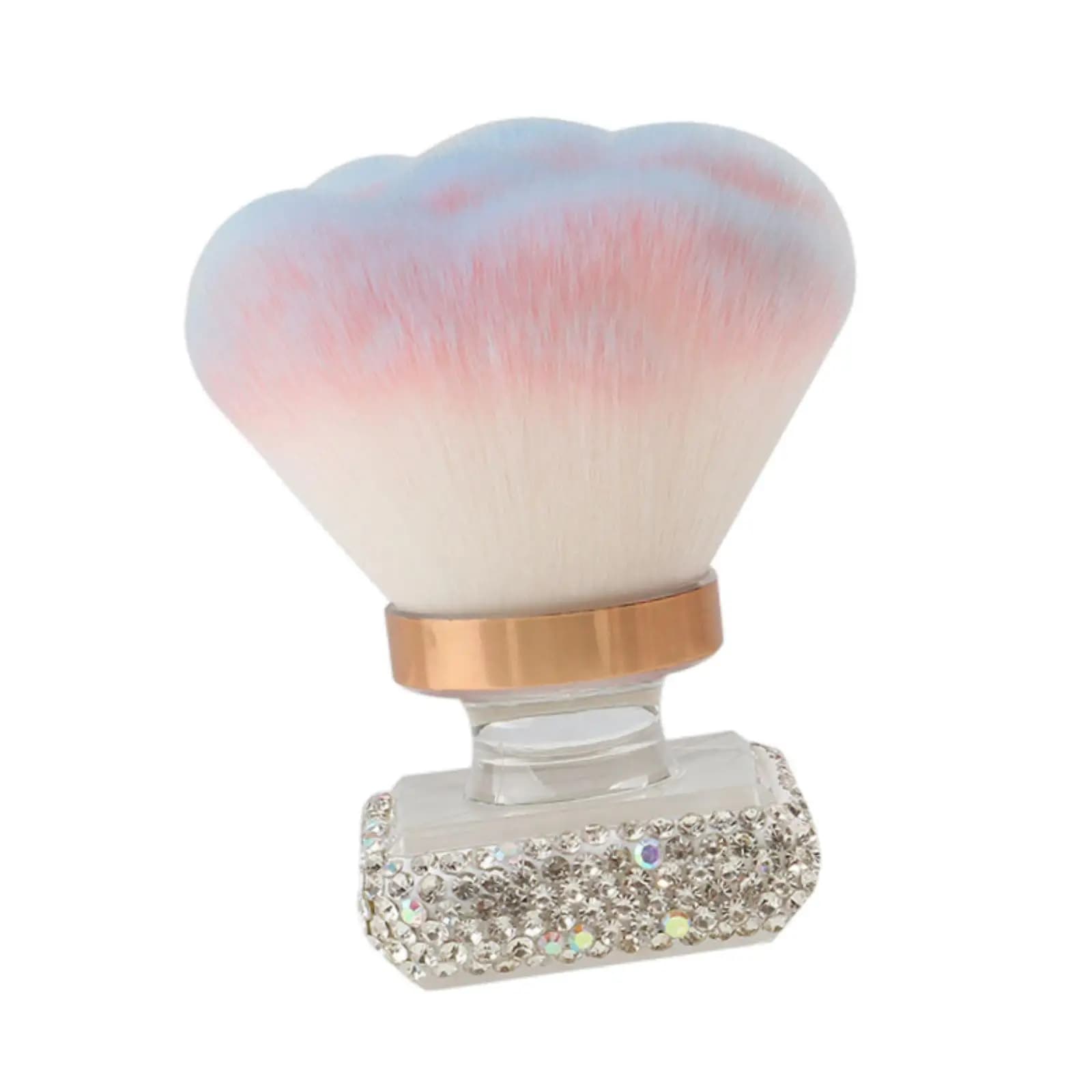 Pennello per Trucco, Strumento Cosmetico, Pennello per Unghie, Pennello Illuminante Viso, Pennello Sfumino per Polvere Viso per Donne, Fidanzate, Viaggi
