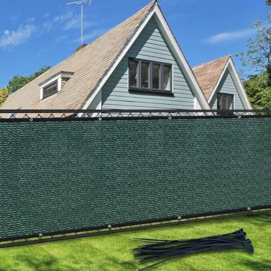 Privacy Screen Fence 4Feet x 50Feet Heavy Duty 170 Shade Net Cover for Wall Garden Yard Outdoor Home Decoration