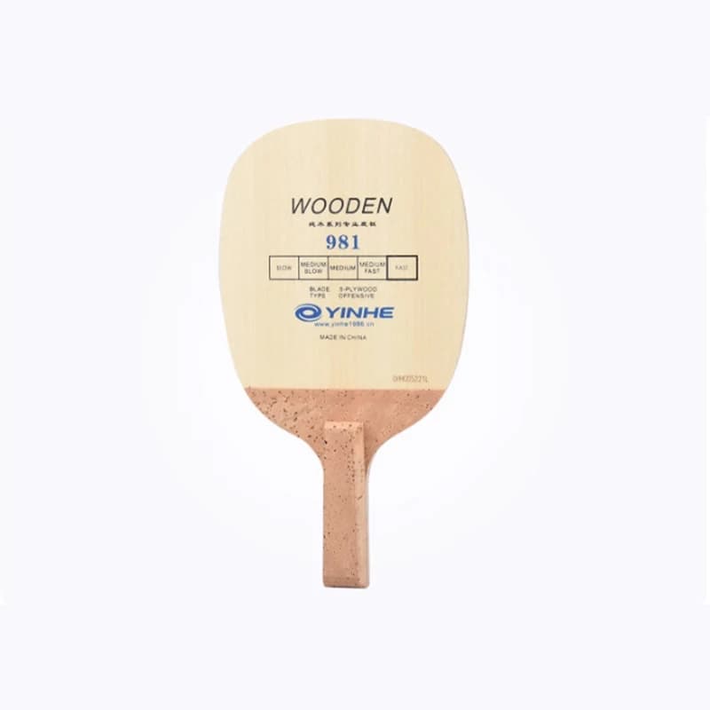 Yinhe 981 lama da ping pong JS penhold giapponese attacco rapido racchetta da ping pong OFFENSIVA in legno a 5 strati