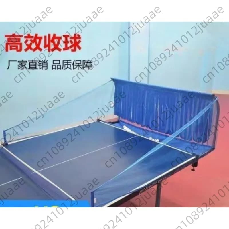 Rete di Raccolta Palline da Ping Pong con Supporto, Macchina Portatile per Allenamento e Pratica del Servizio