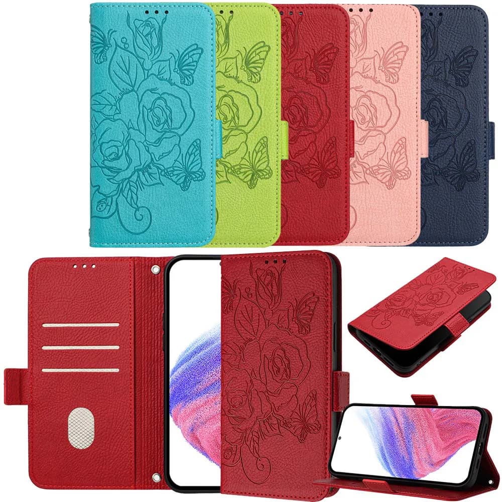 Custodia a portafoglio con protezione RFID per Redmi 8 8A 9 9A 9C 9T 10 10A 10C 12 12C A4 A5 Note 8 9 9S 10 10S 10T 11 11S - Cover a libro