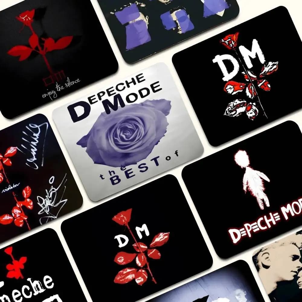 band D-DEPECHE M-MODE DIY Cabinet Gaming Computer Laptop Desk Mat Mouse Pad Mouse Mat Notbook Desktop Mat