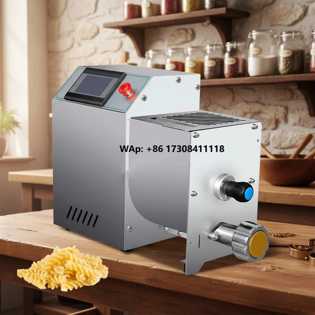 QDMECH Commercial Ramen Noodle Making Machine with Interchangeable Mold Pasta Extruder