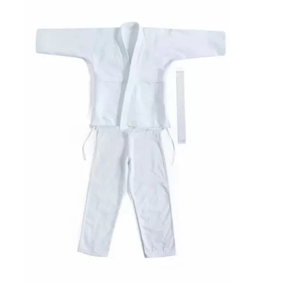 450g Heavy Cotton Judo Gi Uniform Adult Children Martial Arts Training Competition Suit White Blue Optional with Belt