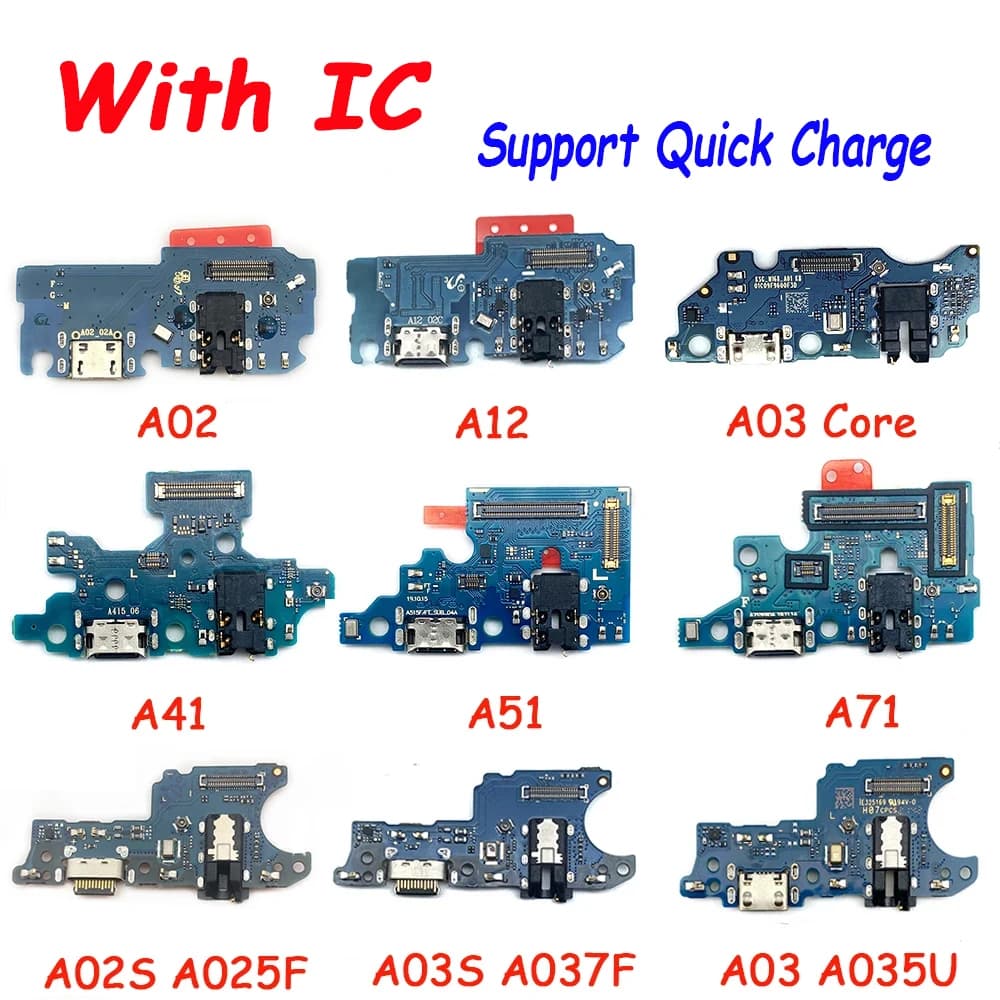 Per Samsung A14 A54 A42 A32 A22 5G A13S A33 connettore Dock 4G caricatore Micro USB porta di ricarica cavo flessibile scheda microfono