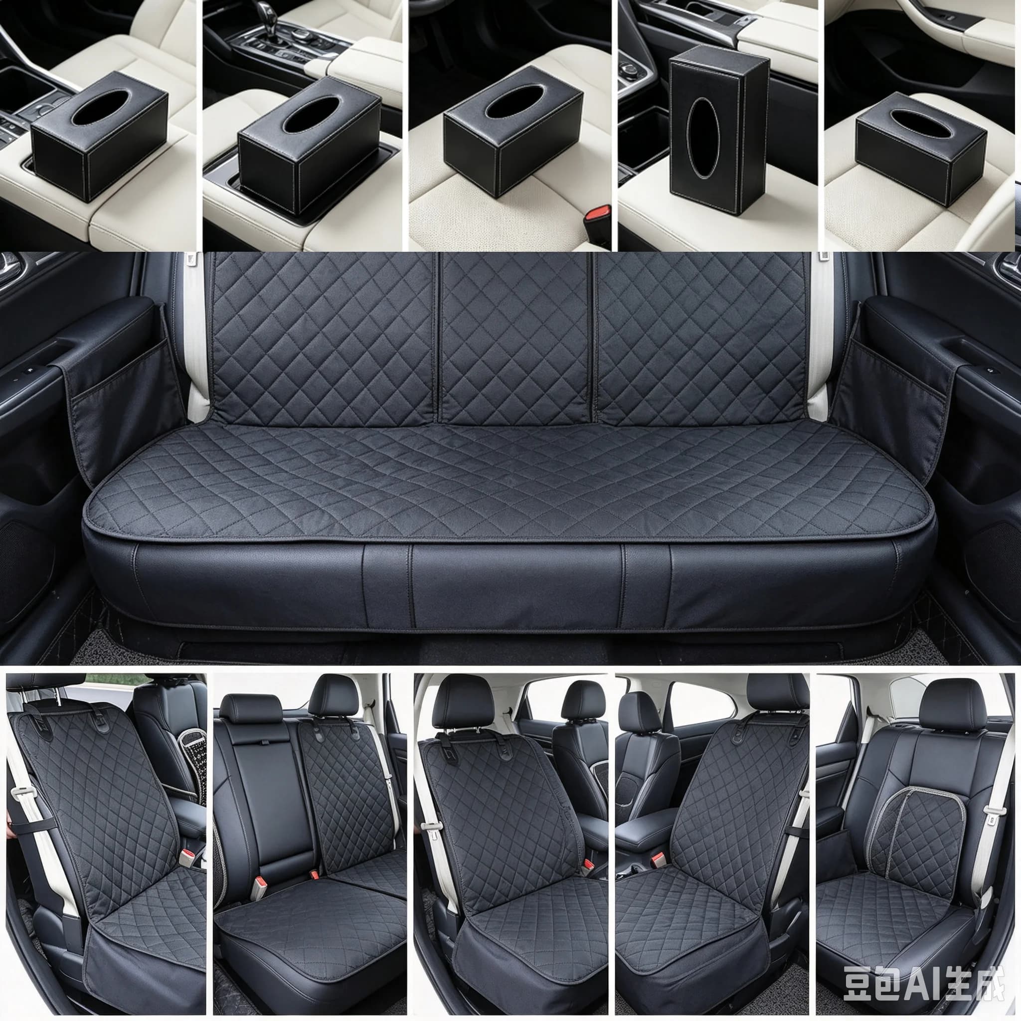 Car Travel Accessories Polyestor Nylon Dog Pet Car Carrier Carry Storage Bag Seat Cover Fit For Honda Toyota Nissan Mitsubishi