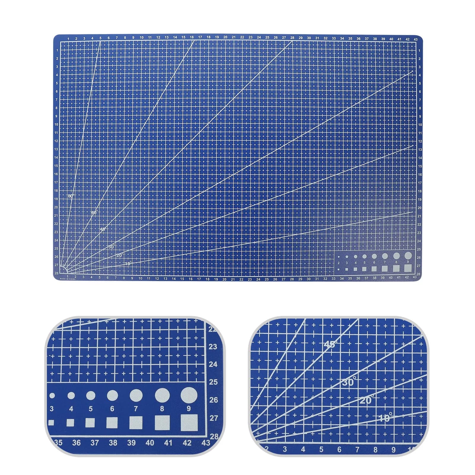 Professional PP Cutting Mat 36x24 Inch Double-Sided Non-Slip Craft Cutting Board for Sewing Paper Carving Quilting Engraving