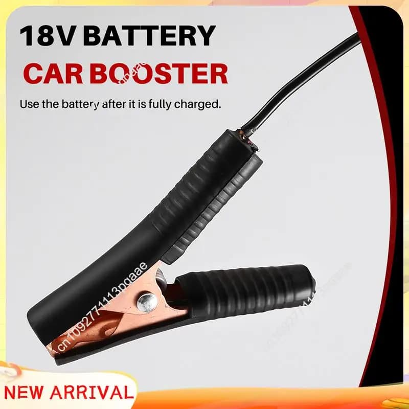 N84R Accenditore Jump-Starter Batteria da 18 V Cavo booster per auto Adattatore fai da te per alimentazione di emergenza automobilistica
