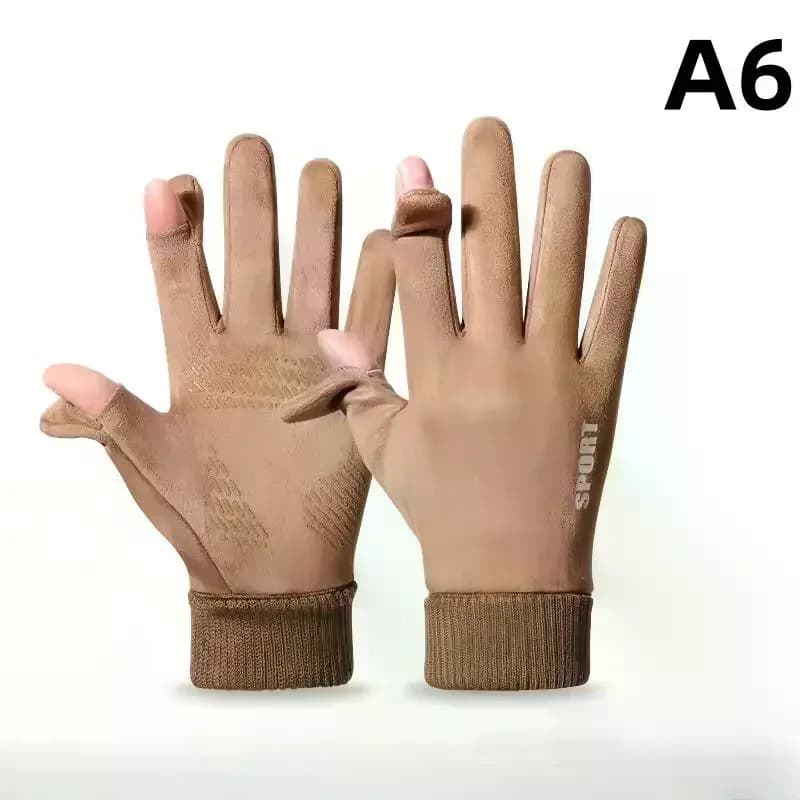 Men's Autumn Winter Gym Sports Gloves Outdoor Cycling Gloves Motorcycle Gloves Non-slip Hot Touch Screen