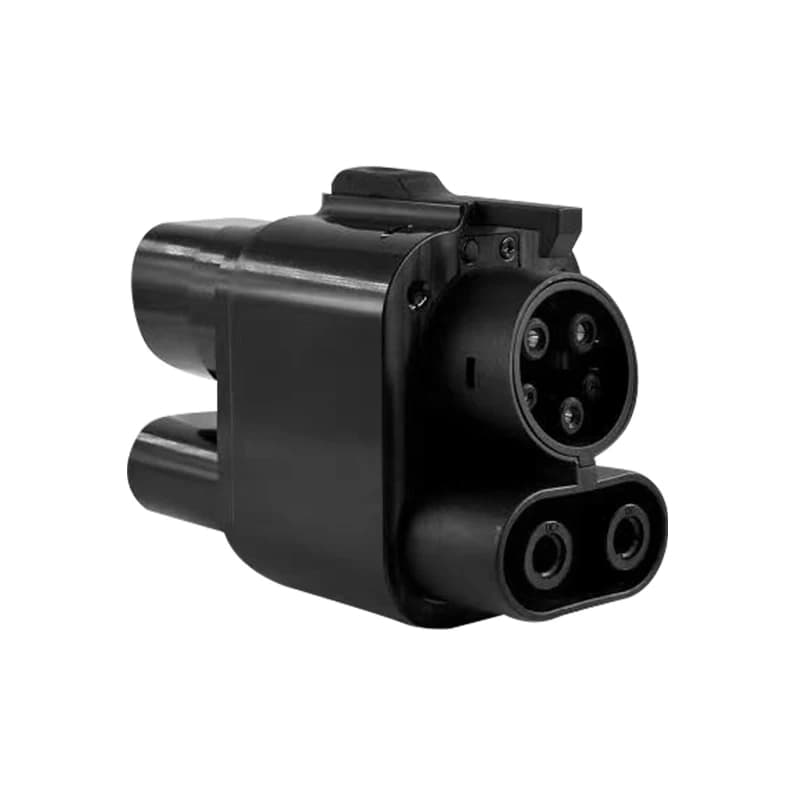 CCS2 CCS1 Adattatore a ricarica rapida 250A Connettore DC/AC EV da 250 kW Indispensabile per la ricarica di auto elettriche da viaggio all'aperto Nuova condizione
