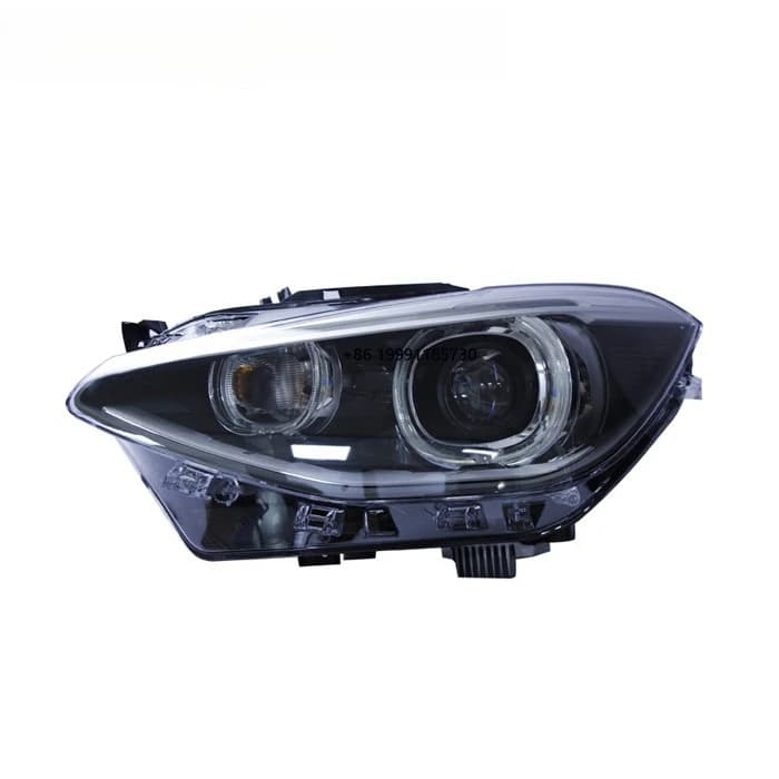 Gruppo Fari Anteriori per BMW Serie 1 F20 2012-15, Fari Originali 116i 118, Sistema di Illuminazione Automobilistica