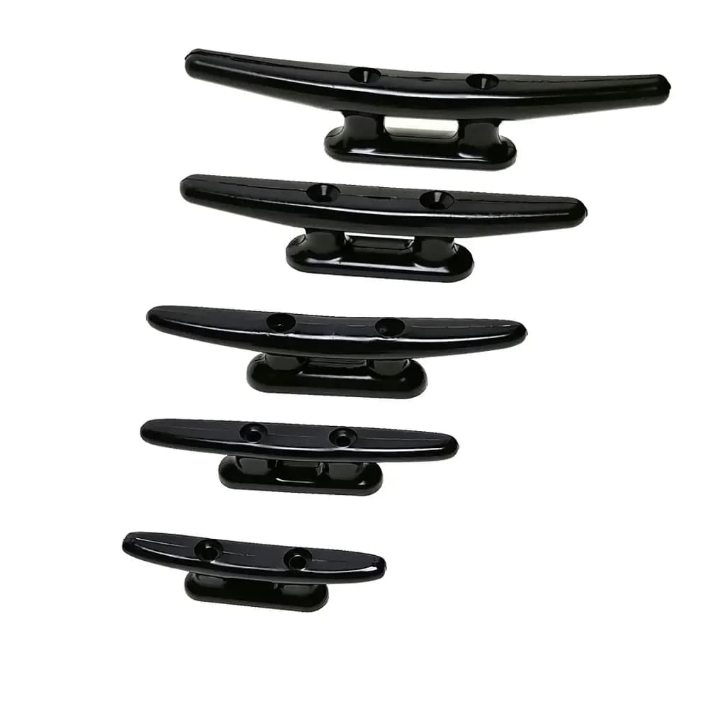 Morsetto piatto in nylon a base aperta per imbarcazioni, yacht, ponte, corda, accessori nautici