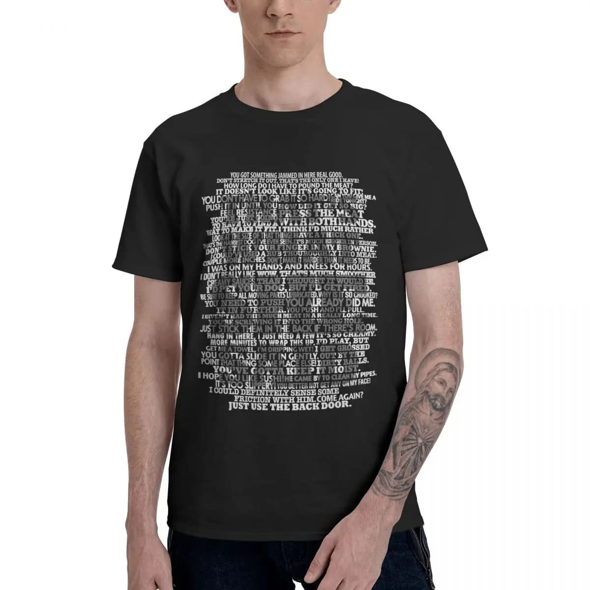 Fashion That's What SHE Said T Shirts 100% Cotton Crewneck Male T-Shirt Short Sleeve Oversized Unisex Tees Clothes