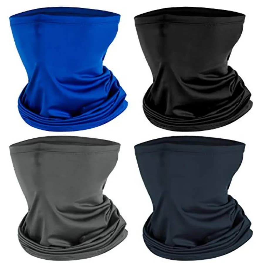 Set di 4 Maschere Multifunzione: Balaclava e Bandana per Uomo e Donna
