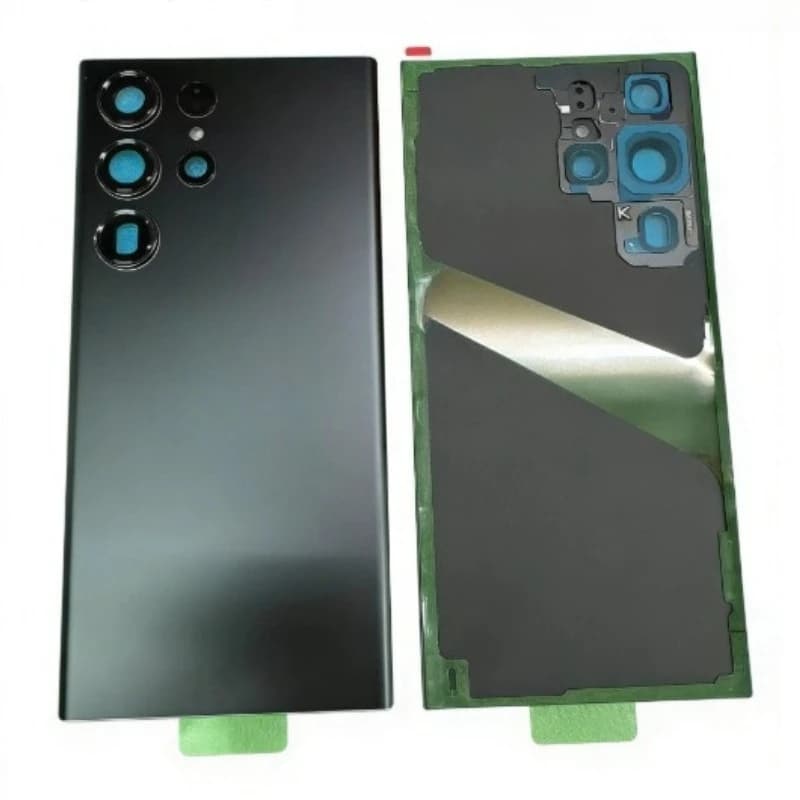 Replacement For Samsung S23 Ultra 5G S918B S918B/DS Battery Back Cover S23Ultra Rear Door Housing Panel Case Camera Lens Parts