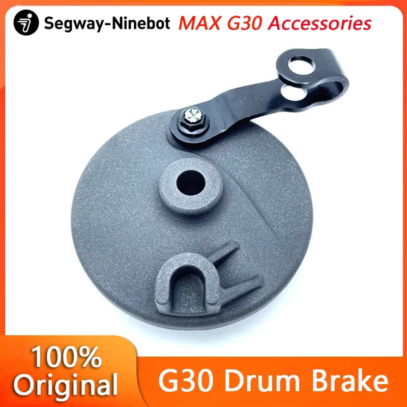 Kit di accessori freno a tamburo originale per Ninebot di Segway MAX G30 KickScooter Scooter elettrico G30LP Skateboard Pastiglie freno anteriori