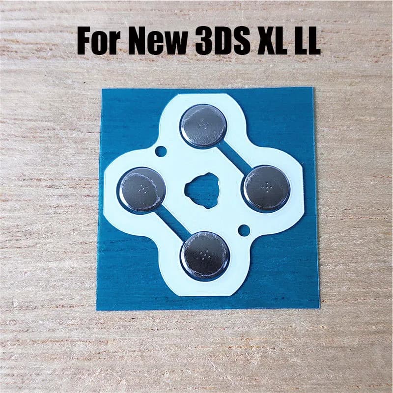 1PC Per Xbox One/Serie SX Per Switch NS Controller D Pad Pulsante Cupola di Metallo Pellicola Conduttiva Per 3DS XL LL Nuovo 3DS 3DSXL 3DSLL