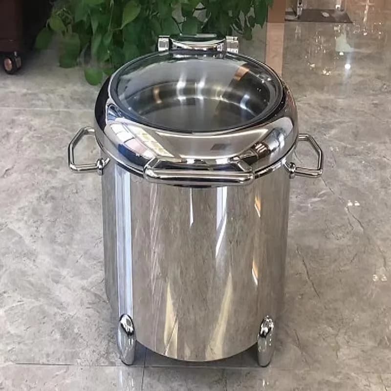 Commercial restaurant stainless steel electric food insulation tank container temperature equipment
