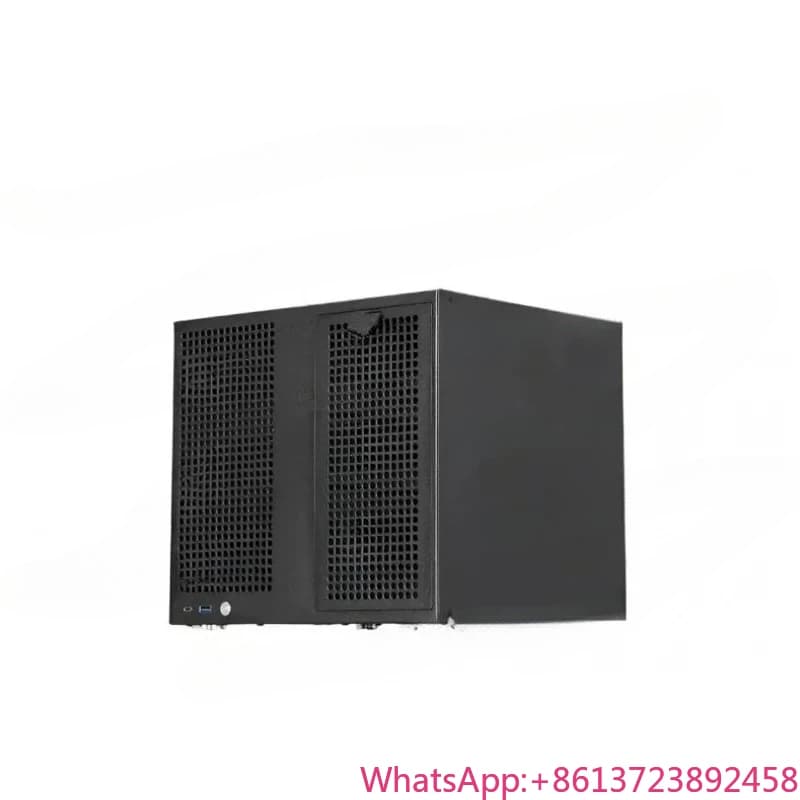 Chassis NAS a 8 Bay con Backplane, Alimentatore ATX, Slot PCIe Full Height MATX, Chassis per Storage Domestico AIO