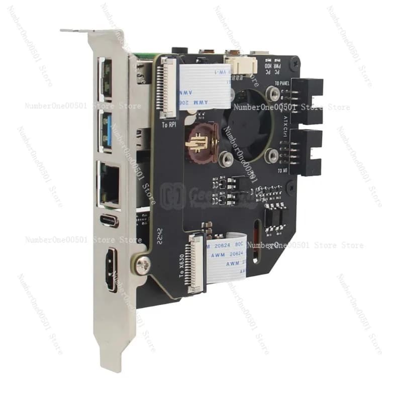 KVM module on IP for remote management of the Raspberry Pi HAT server HDMI KVM A8 USB console control card