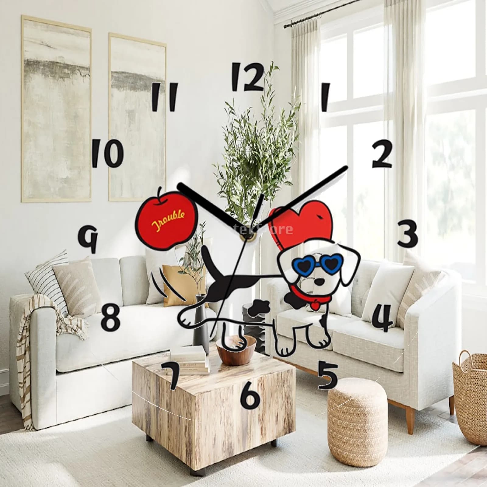 Orologio da parete creativo, orologio rotondo di lusso silenzioso, ornamento da parete in acrilico, orologio elegante per soggiorno, camera da letto, cucina, ufficio
