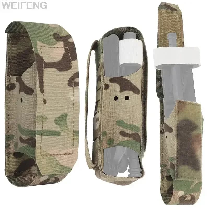 Borsa Tattica TKO per Tourniquet, Custodia Molle GP, Porta Torcia EDC, Kit Pronto Soccorso, Porta Tourniquet per Caccia
