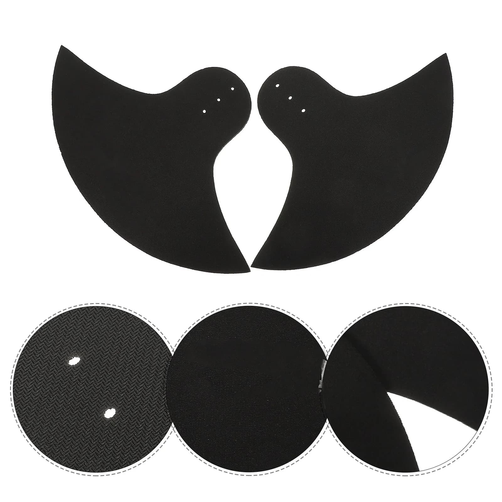 2 Pezzi Pad Silenziatore per Piatti Batteria, Accessorio per Batteria per Pratica Silenziosa e Riduzione del Rumore, Accessorio per Strumento Musicale