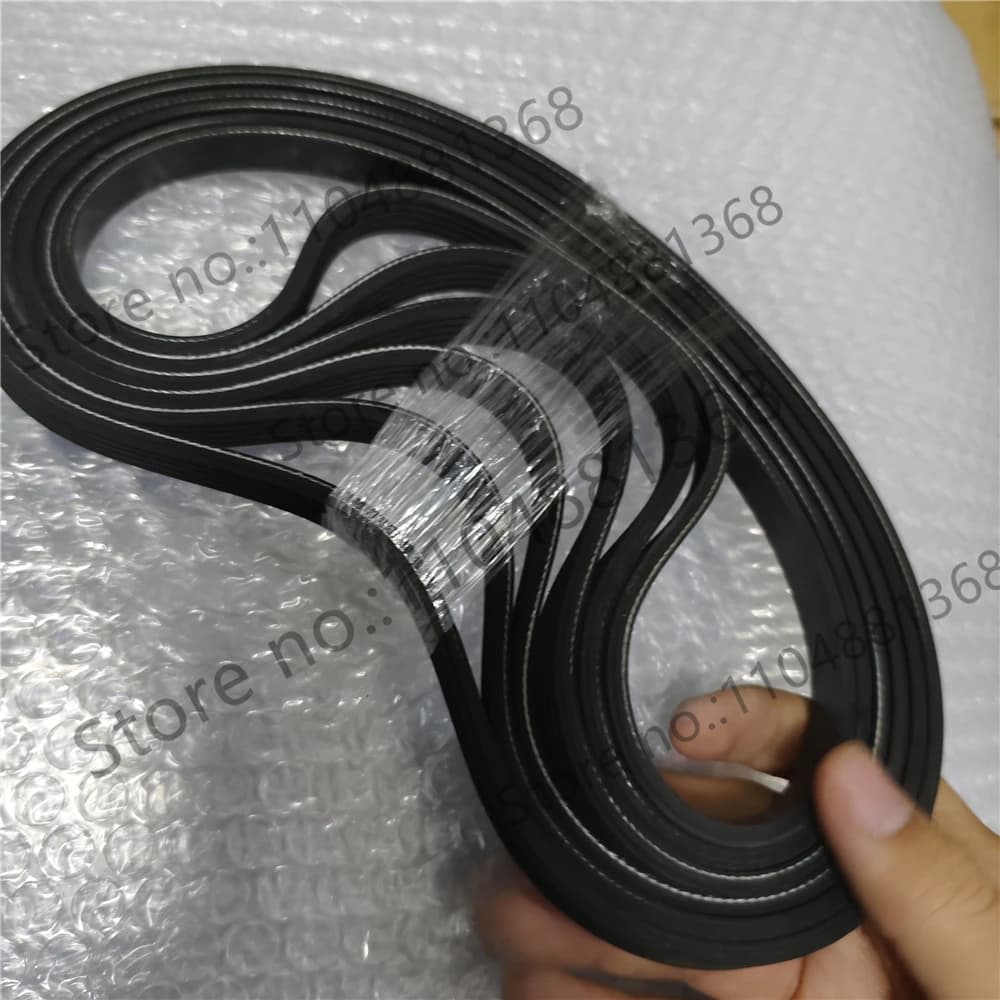 2pcs 6.5HP mini tiller spare part Forward and Reverse belt 7PK597 & 5PK730