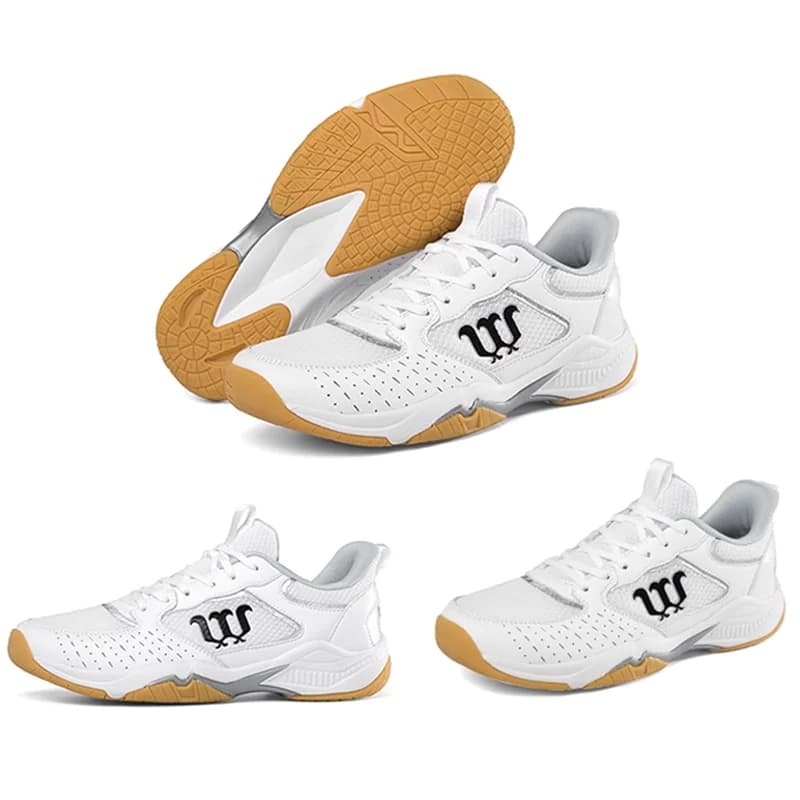 Professional new style ping pong shoes for men and women Handball Breathable Volleyball Shoes size 36-46 by badminton
