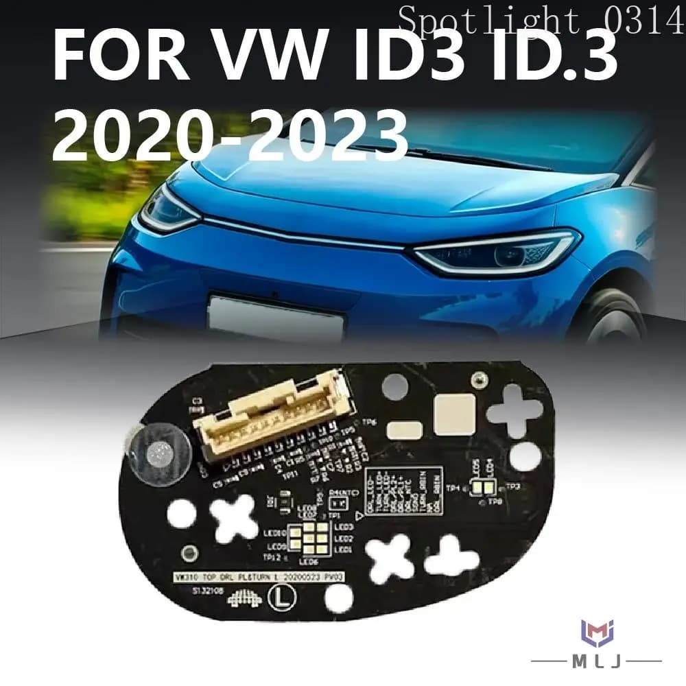 Scheda PCB Luci Diurne per Volkswagen VW ID3 ID.3 2020 2021 2022 2023 Modulo Faro LED Scheda Chip LED DRL Accessori Auto
