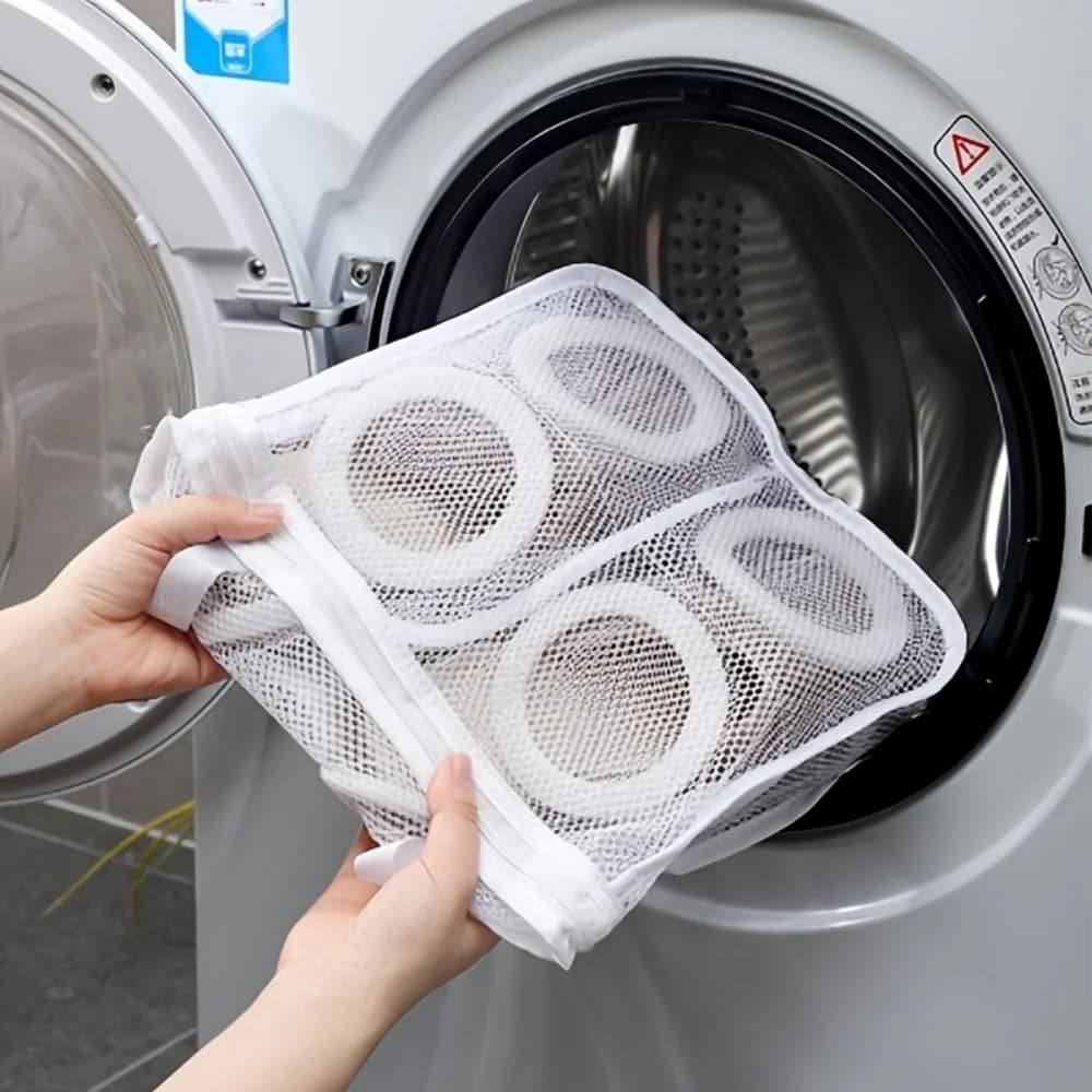 Lazy Shoes Washing Bags Protective Organizer Shoes Airing Dry Tool for Shoes Underwear Bra Mesh Laundry Bag Washing Bags