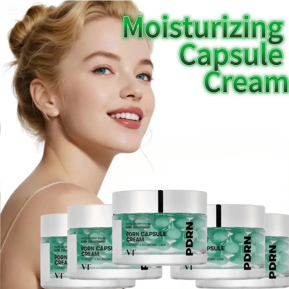 Cream in hydrating capsules Korean VT PHYTO PDRN Panax 1000.000ppm, Nutrient and Levigante for Skin, Reduces Imperfections, Repairs the Cutanea Barrier