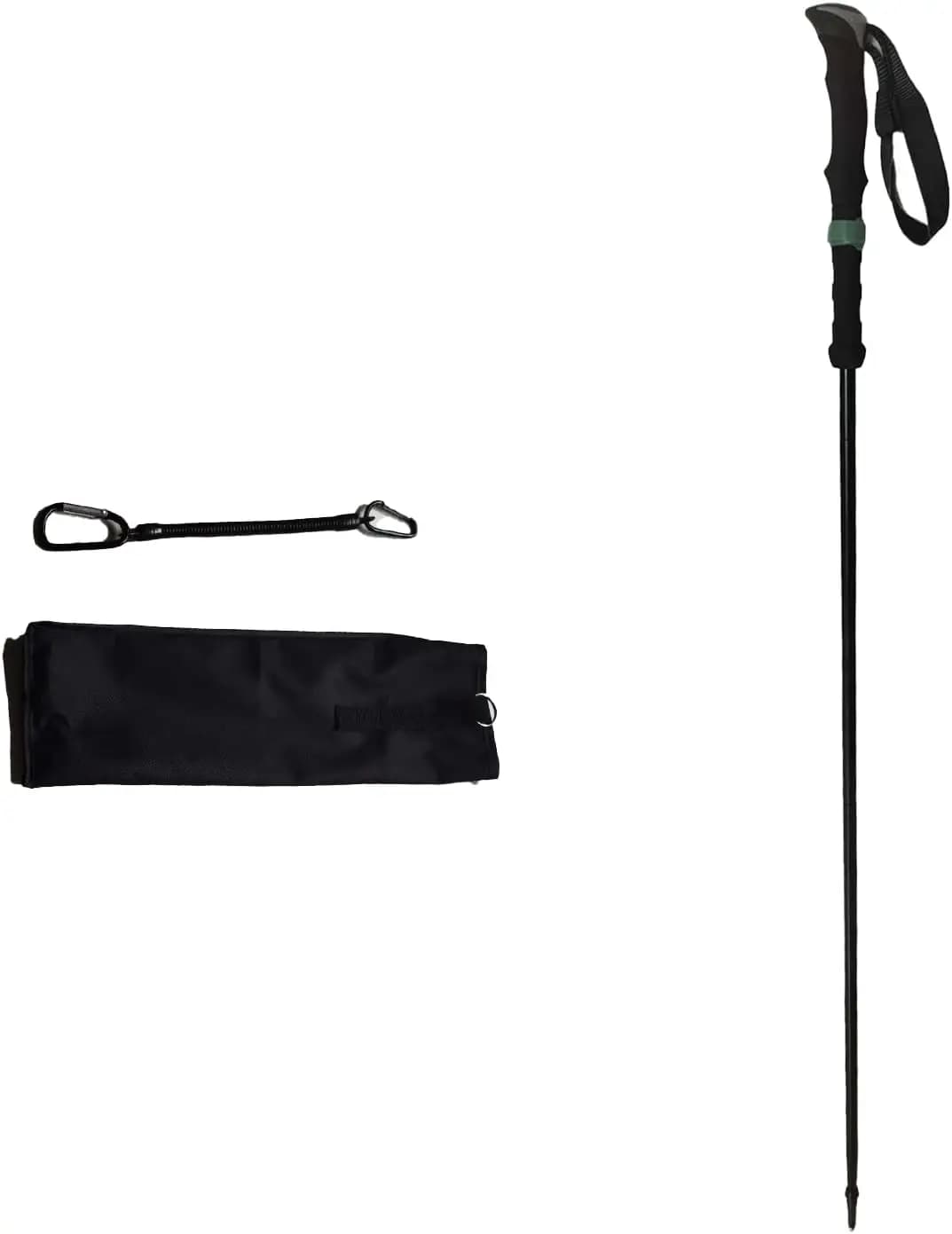 55 Inch Foldable Trash Stick, 4 Section Trekking Stick for Fishing and Water Walks – unisex