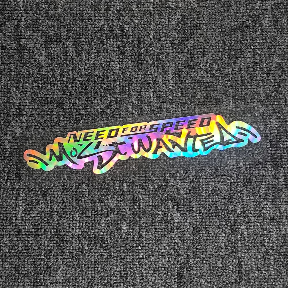 Car Stickers NFS Need For Speed Most Wanted Racing Reflective Decoration For Trunk Bumper Window Windshield Motorcycles