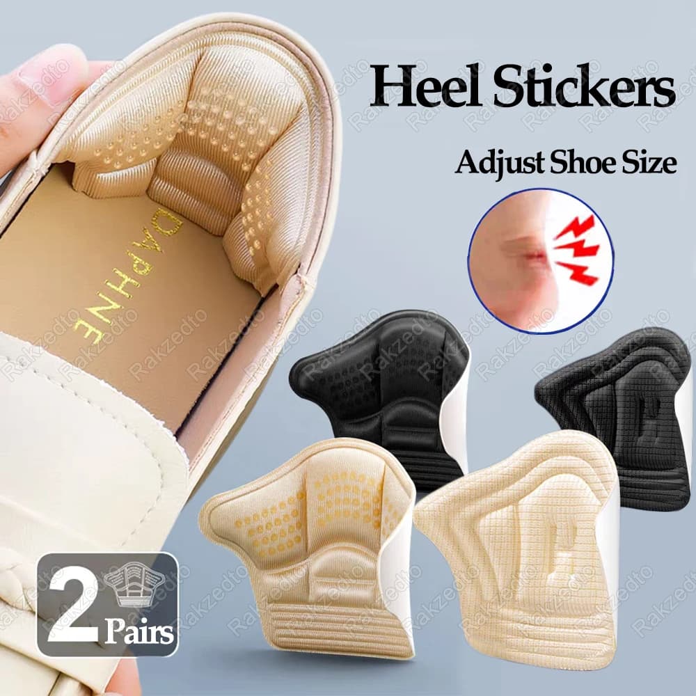 4 pezzi cuscinetti per talloni per scarpe sportive troppo grandi riducono le dimensioni cuscinetti per i piedi per alleviare il dolore al tallone per scarpe antiusura piedi adesivi per tallone per scarpe da ginnastica