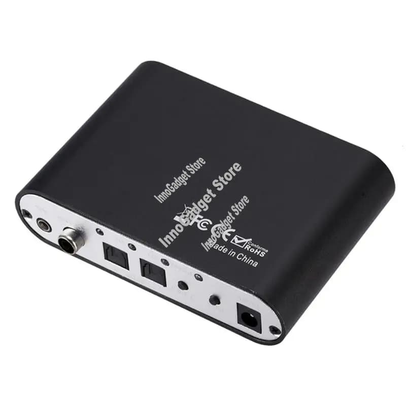 AUX coaxial SPDIF optical decoder kit from 3.5 mm to 6RCA EU-A plug