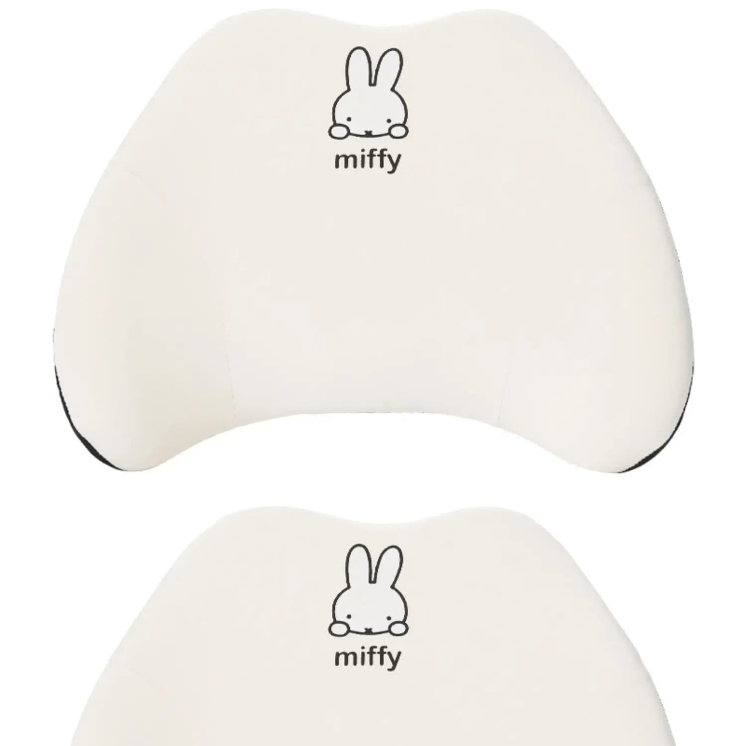 Cute Cartoon Miffy Car Seat Cushion Simple Breathable Anti-slip Four Seasons Universal Auto Chair Pad Interior Decor For Sedan