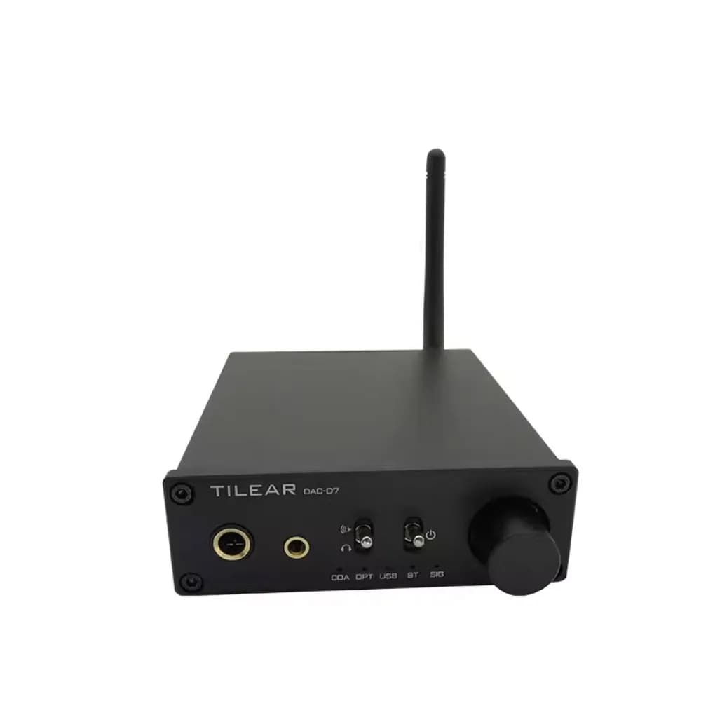 TPA6120 Amplificatore per cuffie TILEAR DAC-D7 Decodificatore audio Bluetooth5.4 Supporto ricevitore per aptX-HD/LDAC