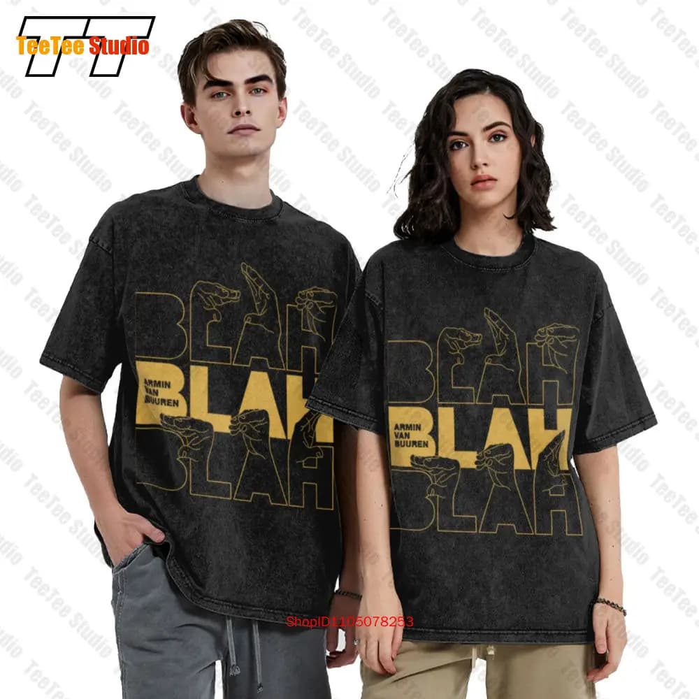 Armin Van Buuren Blah Trance Music Aesthetic Clothing Oversized T-Shirt 0YJR