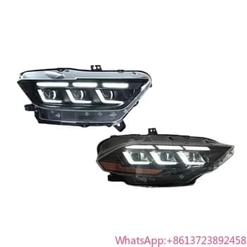 Nuovo design LED faro per Ford Mustang 2018 - 2022 Fari Accessori auto Luci anteriori Lampada anteriore