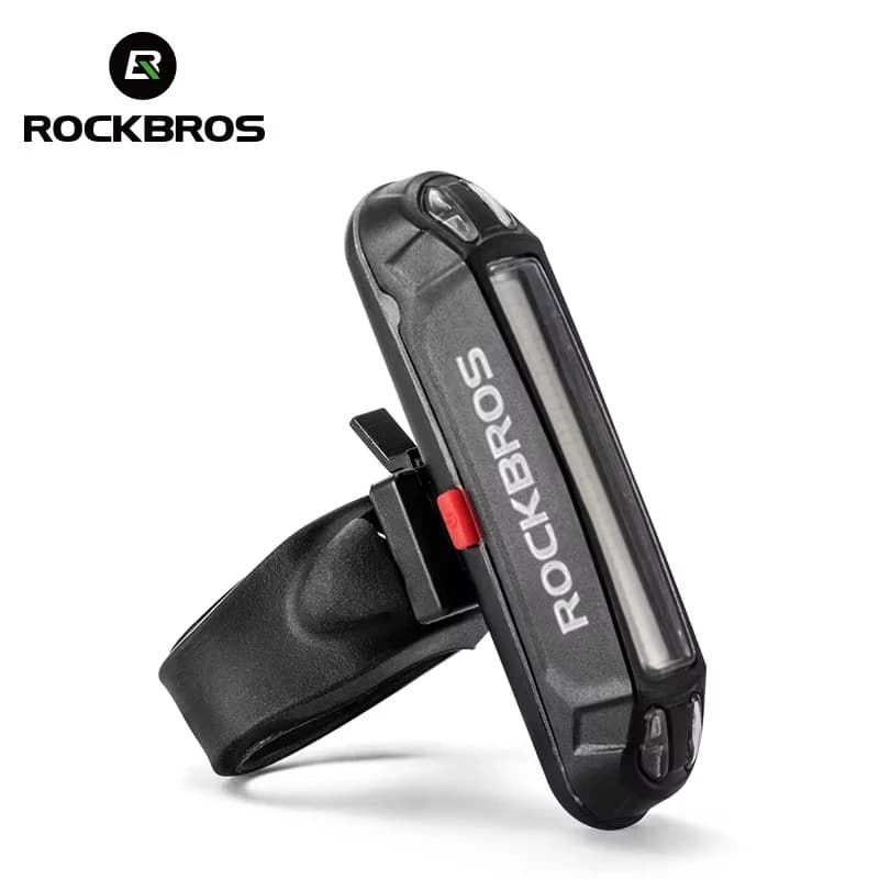 ROCKBROS Bike Rear Light 500mAh Bicycle Tail Light USB Rechargeable Led Flash Cycling Light Mountain Road Seatpost Taillight