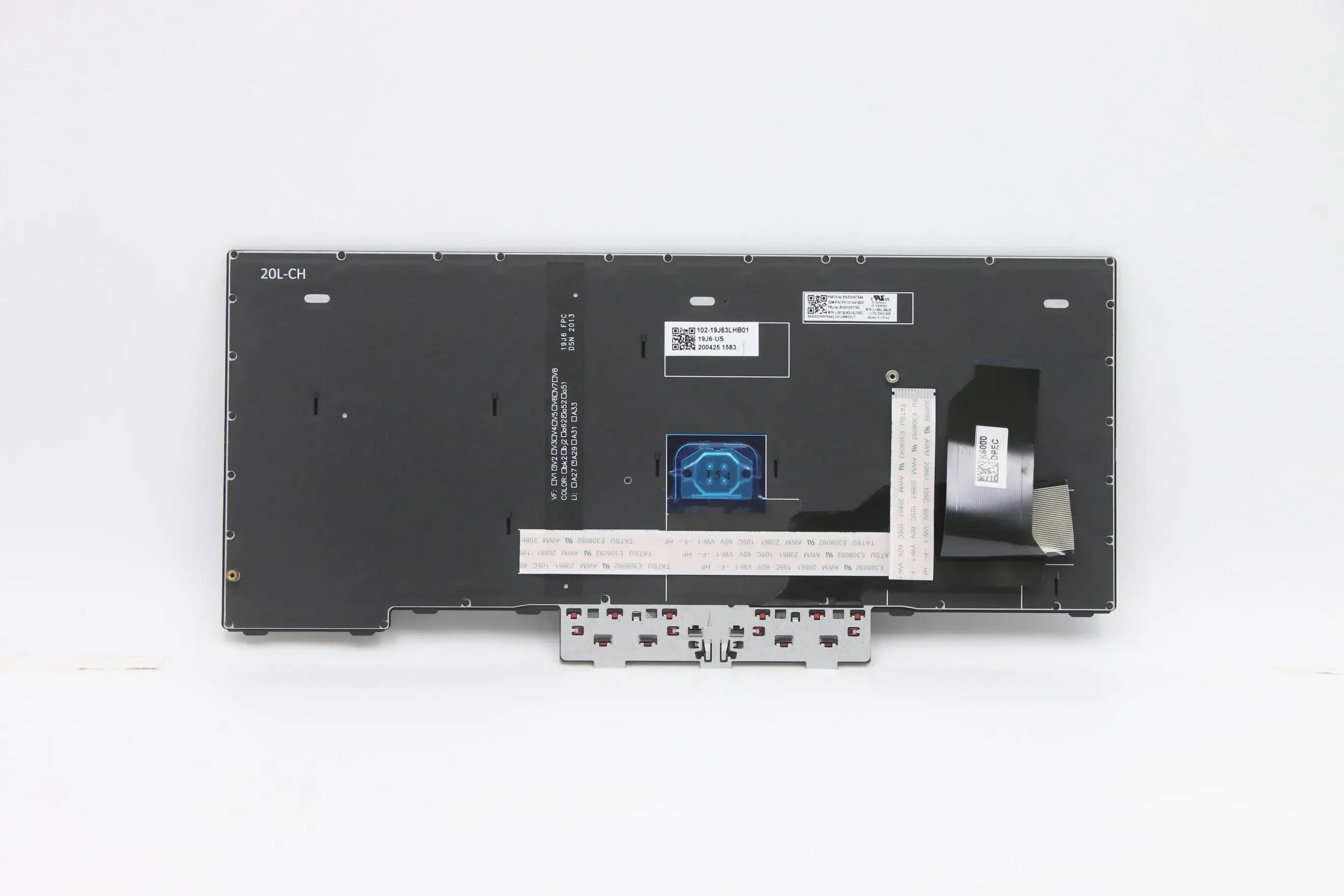 New And Original Keyboard Backlight for Lenovo ThinkPad L14 Gen 1 Gen 2 Laptop 5N20W67760 5N20W67796 5N20W67832