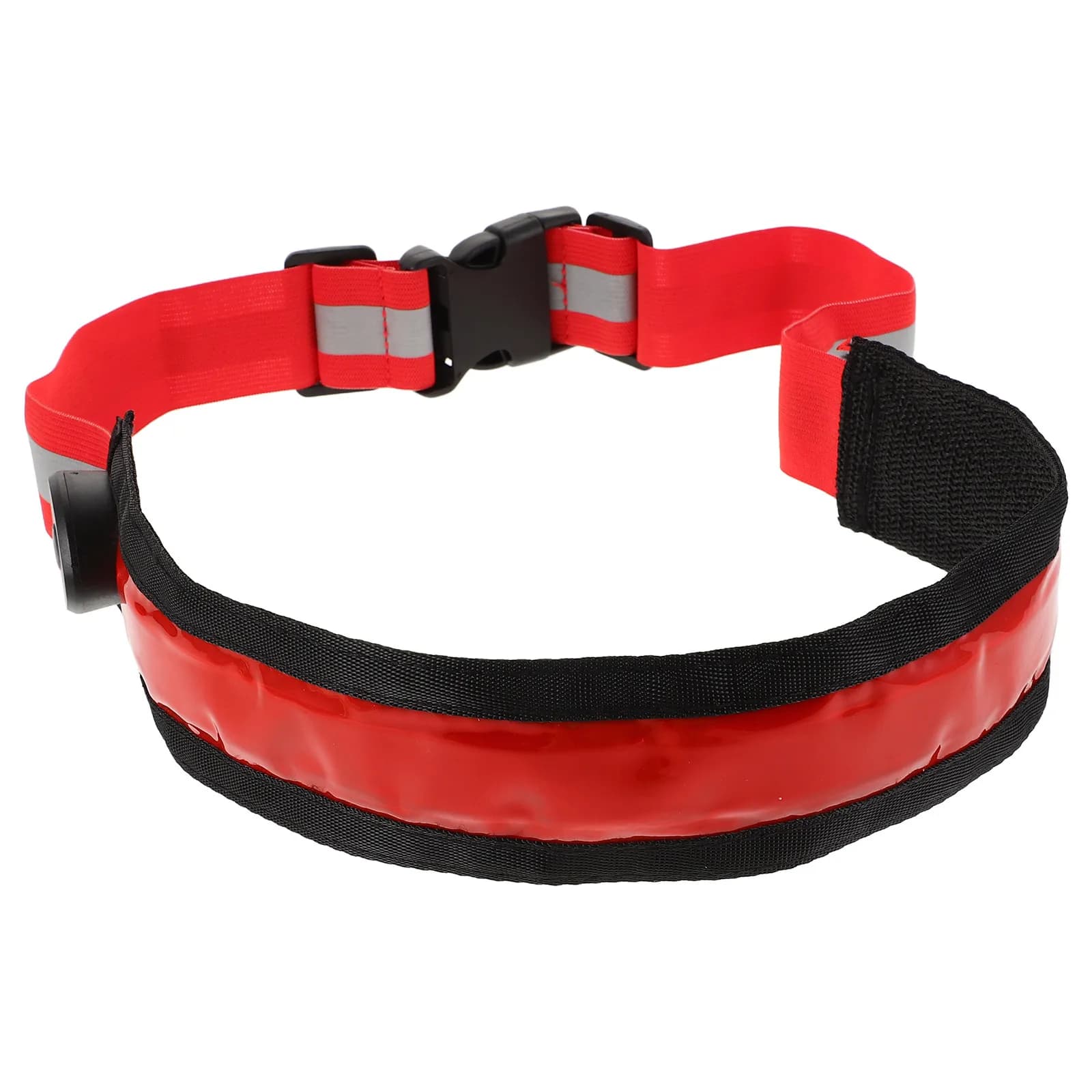2Pcs Adjustable Rechargeable LED Light Belt for Night Running Walking Cycling Camping Reflective High Visibility Safety Gear