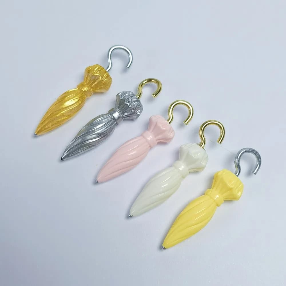 Cute Umbrella Flatback Resin Charms Scrapbooking Crafts Fit Phone Deco Parts DIY Handmade Hair Bows Accessories