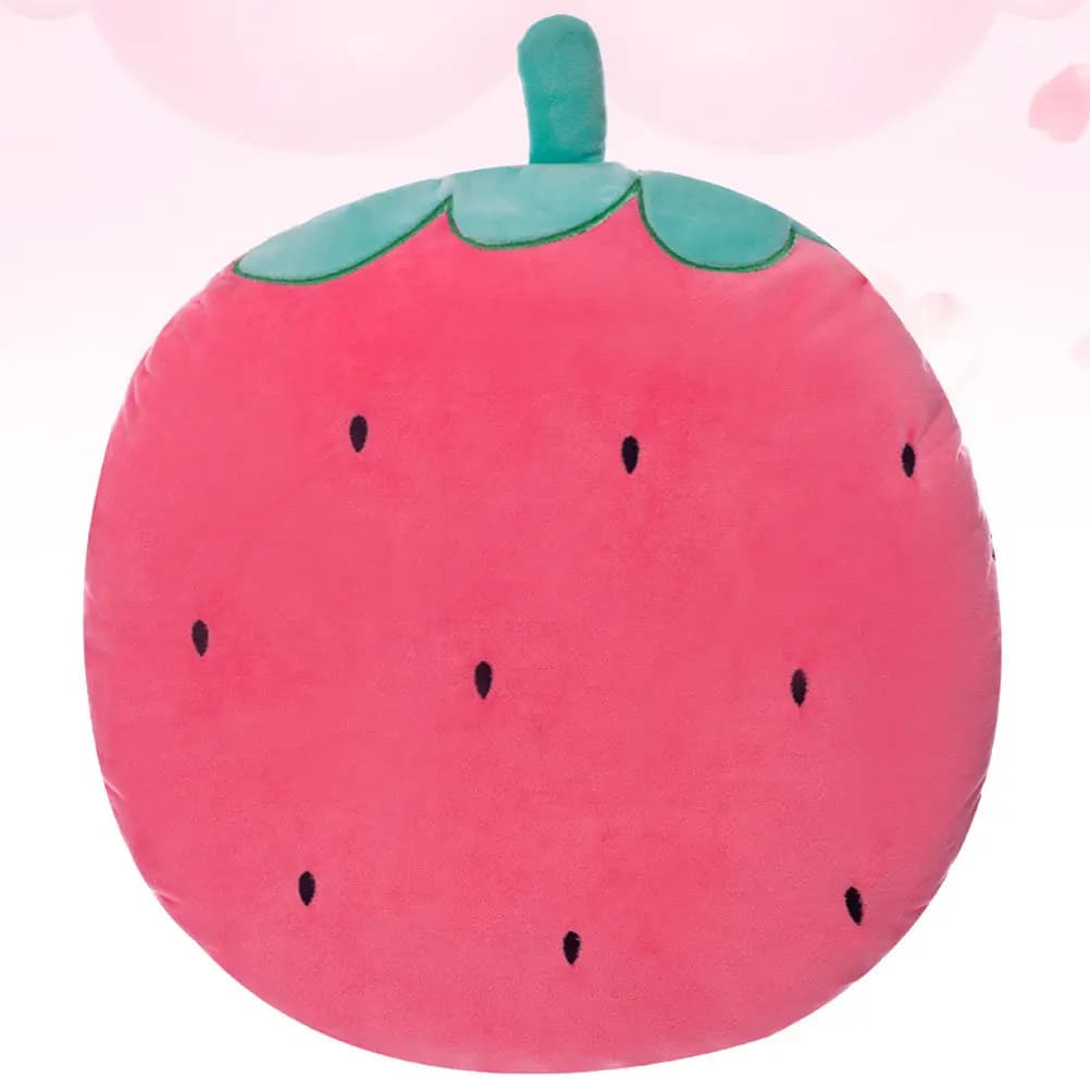 Strawberry Seat Cushion 45 Cm Decorative Pillow for Home Office Dining Chair Comfortable Soft Seat Pad Cushion